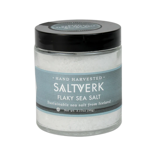 Saltverk Flaky Sea Salt 3.17 oz Jar