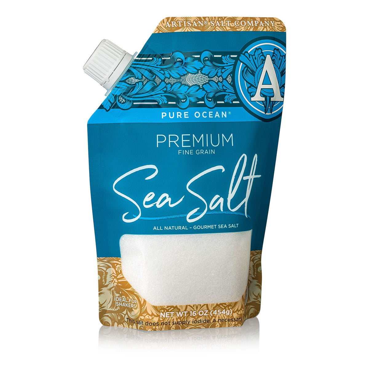 Pure Ocean Salt 16 oz Pouch